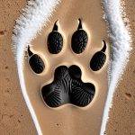 Learning how to read animal tracks.