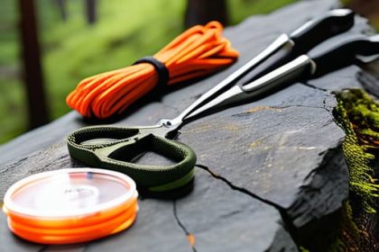 How to repair gear in the field.