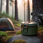 How to store food safely when camping.