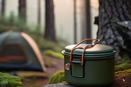 How to store food safely when camping.