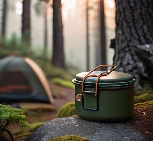 How to store food safely when camping.