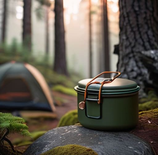 How to store food safely when camping.