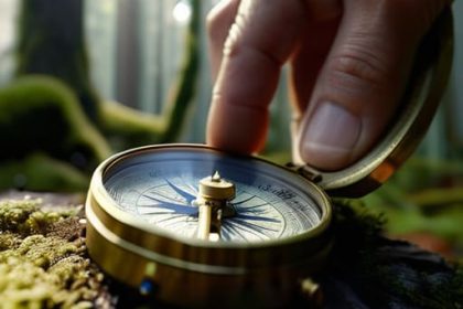 Guide on how to take a bearing.