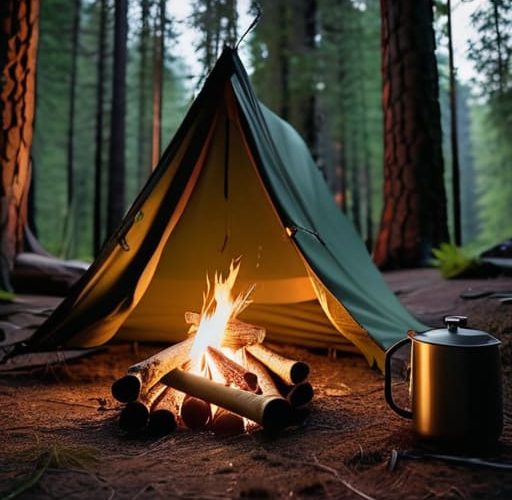 Learn how to use a tarp instead of a tent.