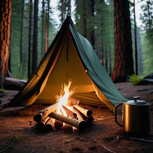 Learn how to use a tarp instead of a tent.