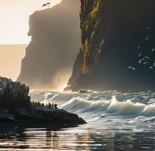 Guide on how to watch seabirds.