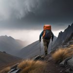 Understanding how wind affects hiking safety.