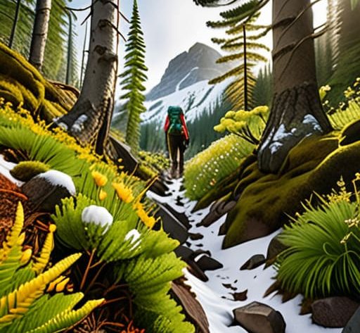 The benefits of hiking in different seasons.