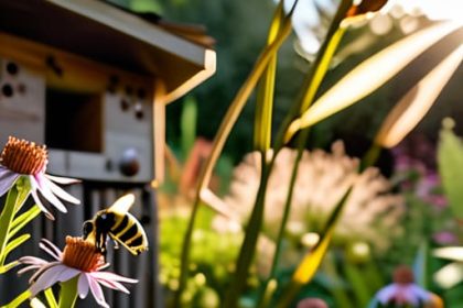 Ways to build backyard habitats for pollinators.