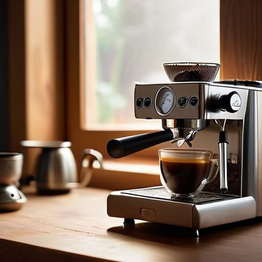 The Reliable Workhorse manual coffee machine.