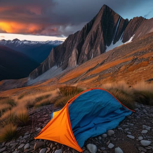 Camping Setup Terrain Requirements When the Ridge Denies Your Choice.