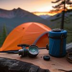 Essential camping equipment for weekend hiking trips.