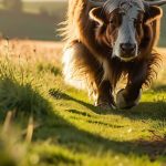 How to behave around livestock with dogs.