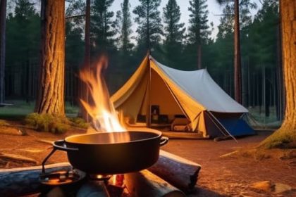 Tips on how to camp on a budget.
