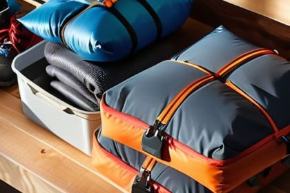 How to store outdoor gear for March.