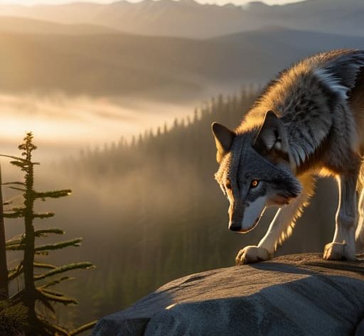 The role of wolves in ecosystem balance.