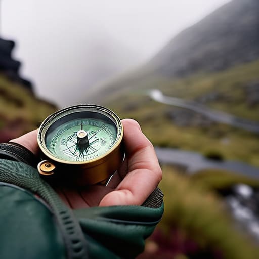 Marking Trails for Return Trips When the Fog Rolls in.