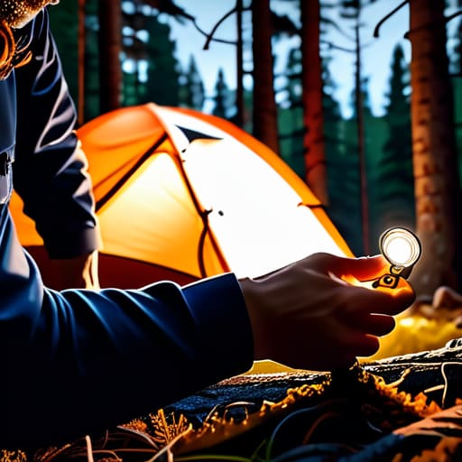 Lighting the Way Without the Panic headlamp.