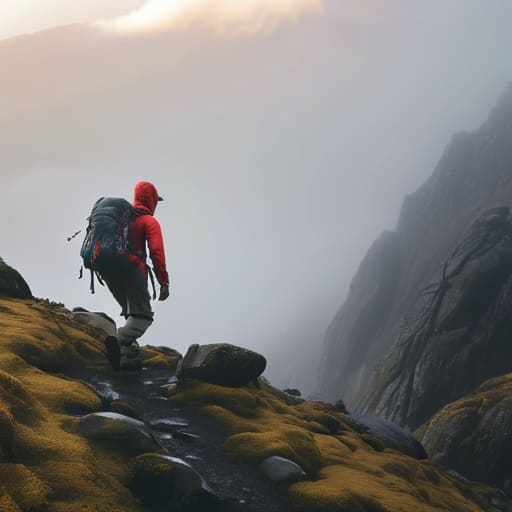 Hiking terrain requires The Margin for Error.