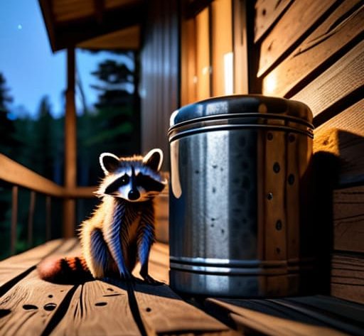 Best ways to store food away from animals.