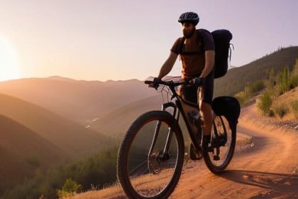 Complete guide to bikepacking book cover.