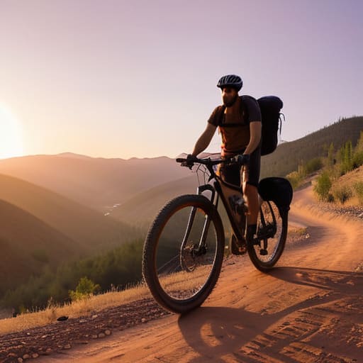 Complete guide to bikepacking book cover.