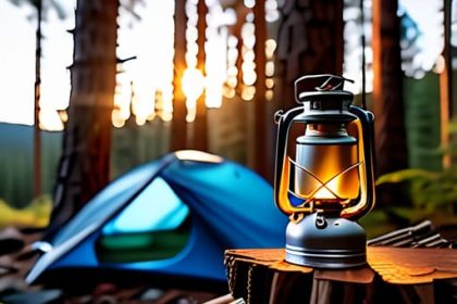 Essential gear for first time solo campers.