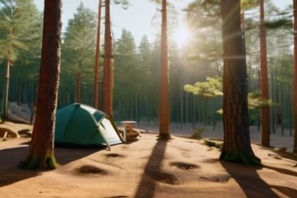 Understanding how campsite etiquette works.