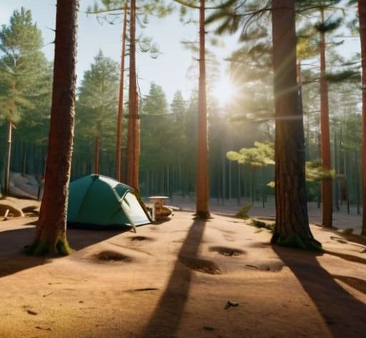 Understanding how campsite etiquette works.