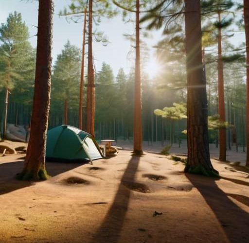Understanding how campsite etiquette works.