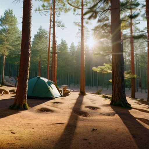 Understanding how campsite etiquette works.