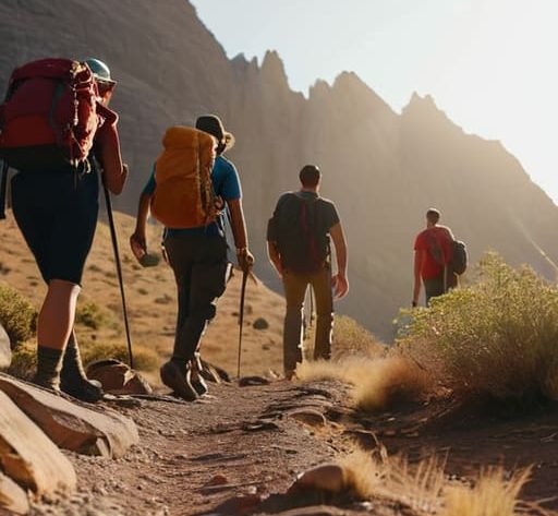 How group size changes a walk speed.