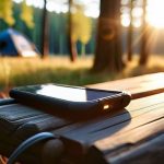 How to charge devices while camping.