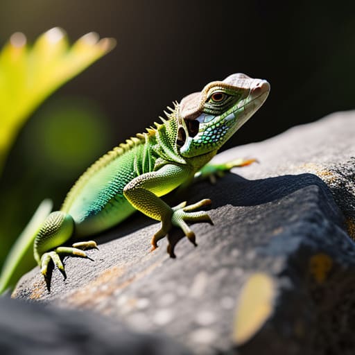 How to identify reptiles and amphibians basking.
