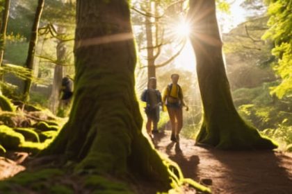 How to lead a group walk easily.