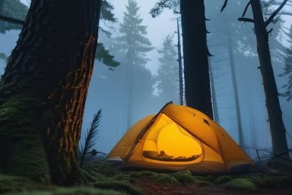 Tips on how to navigate back to camp.