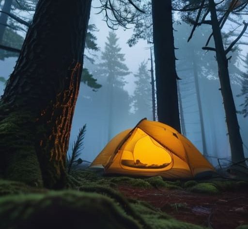Tips on how to navigate back to camp.
