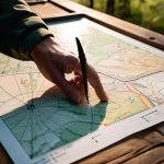 How to plan a route on OS maps.