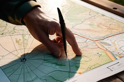 How to plan a route on OS maps.