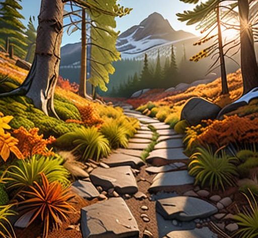 The benefits of hiking in different seasons.