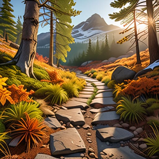 The benefits of hiking in different seasons.